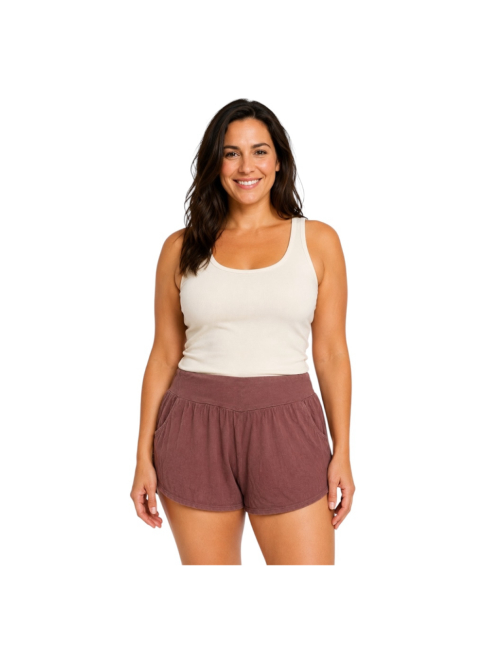JJ Winks JJWinks Women’s Large Brown Lounge Sleep Shorts